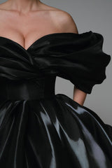 Off Neck Tube Top Backless Fit & Flare Mini Dress