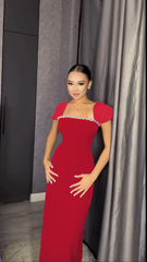 Red Majesty Maxi Dress