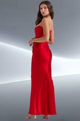 Red Temptation Maxi Dress
