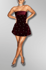 Velvet Starlight Party Dress