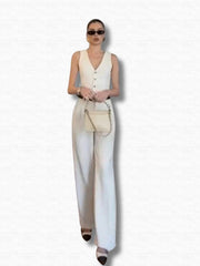 White Classic Co-ord Set