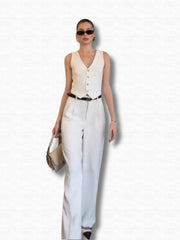 White Classic Co-ord Set